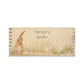 A rectangle wooden planter box with a watercolour design of the humble hare in a grassy field. The planter can be personalised with a name and a selection of custom phrases to suit any occasion including birthday, wedding, anniversary, engagement, and new home. Ideal gifts for gardeners.