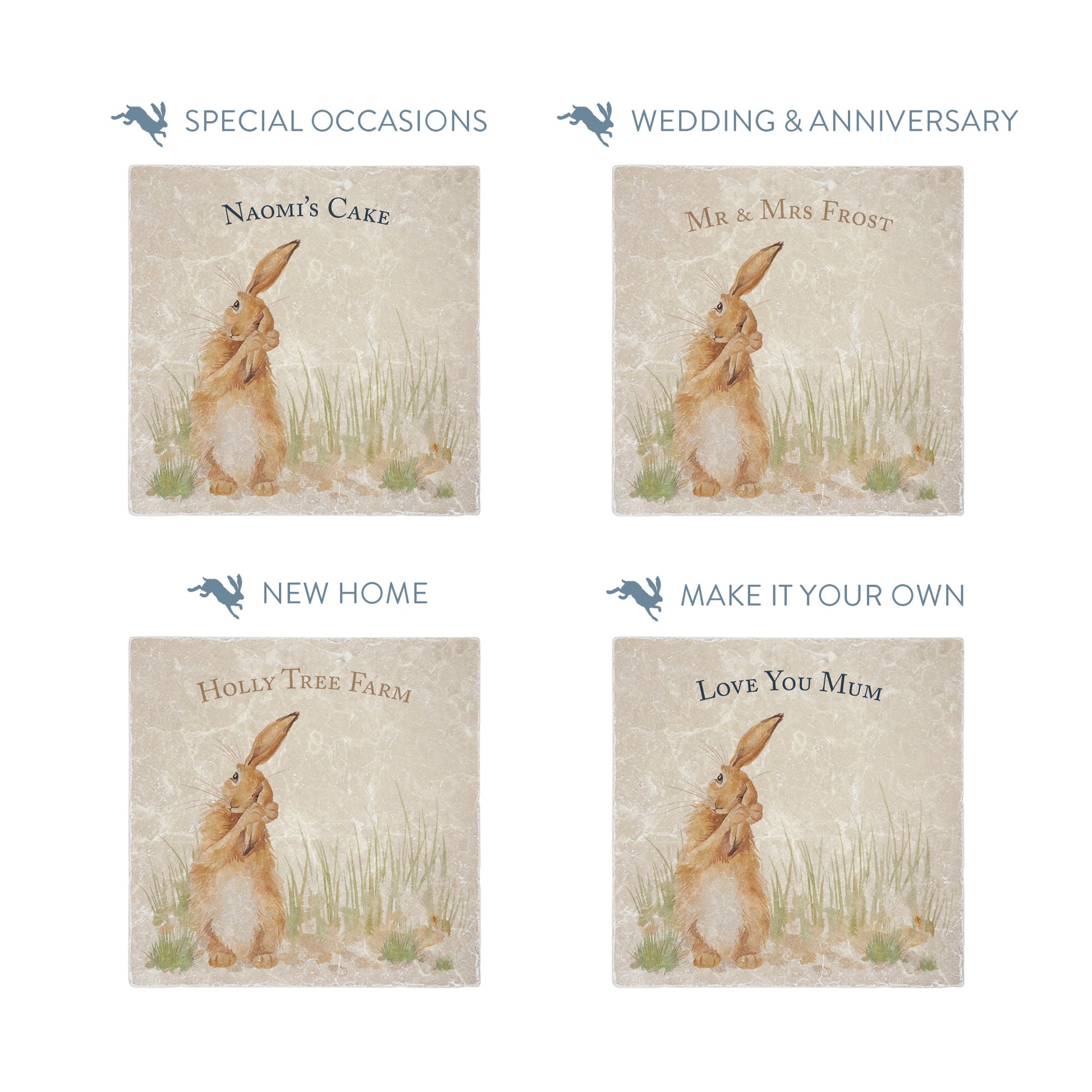 personalised text examples, making your platter truly yours.  