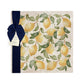 A Large marble board which is multipurpose watercolour lemon design, perfect summer Mediterranean/ Italian vibe.