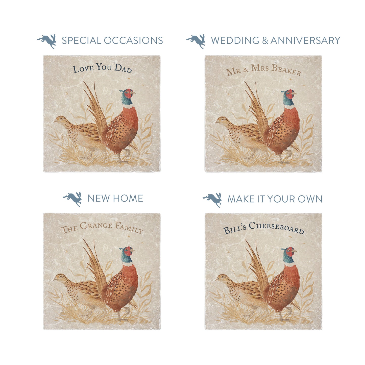 personalised text examples, making your platter truly yours.  