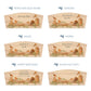 Personalised phrase options for an arched wooden planter box with a watercolour design of robins causing mischief in the potting shed. Choose your phrase to suit any occasion including birthday, wedding, new home, and a selection of gardening phrases.