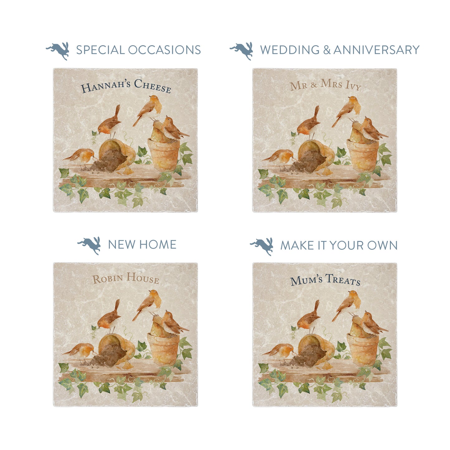 personalised text examples, making your platter truly yours.  