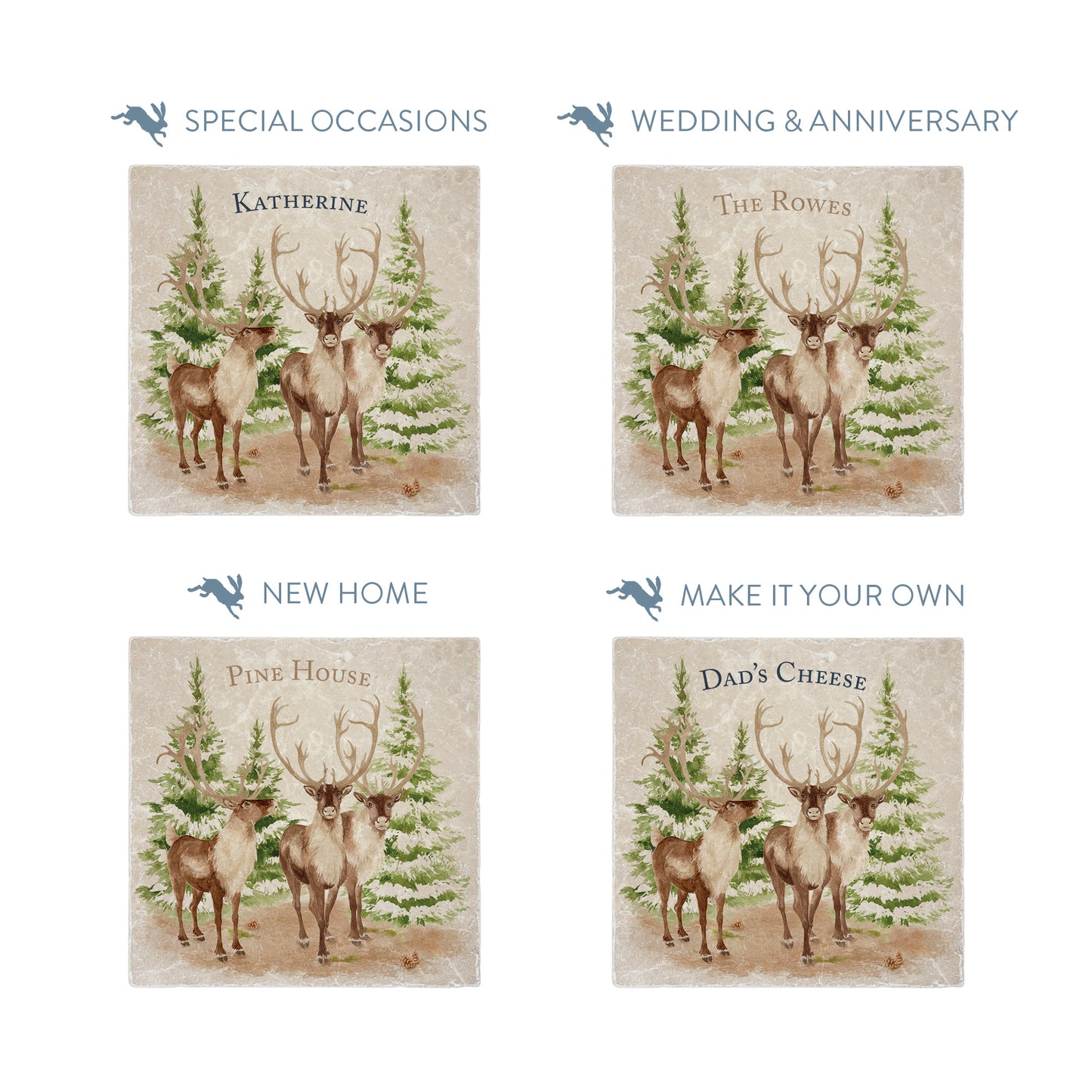 personalised text examples, making your platter truly yours.  