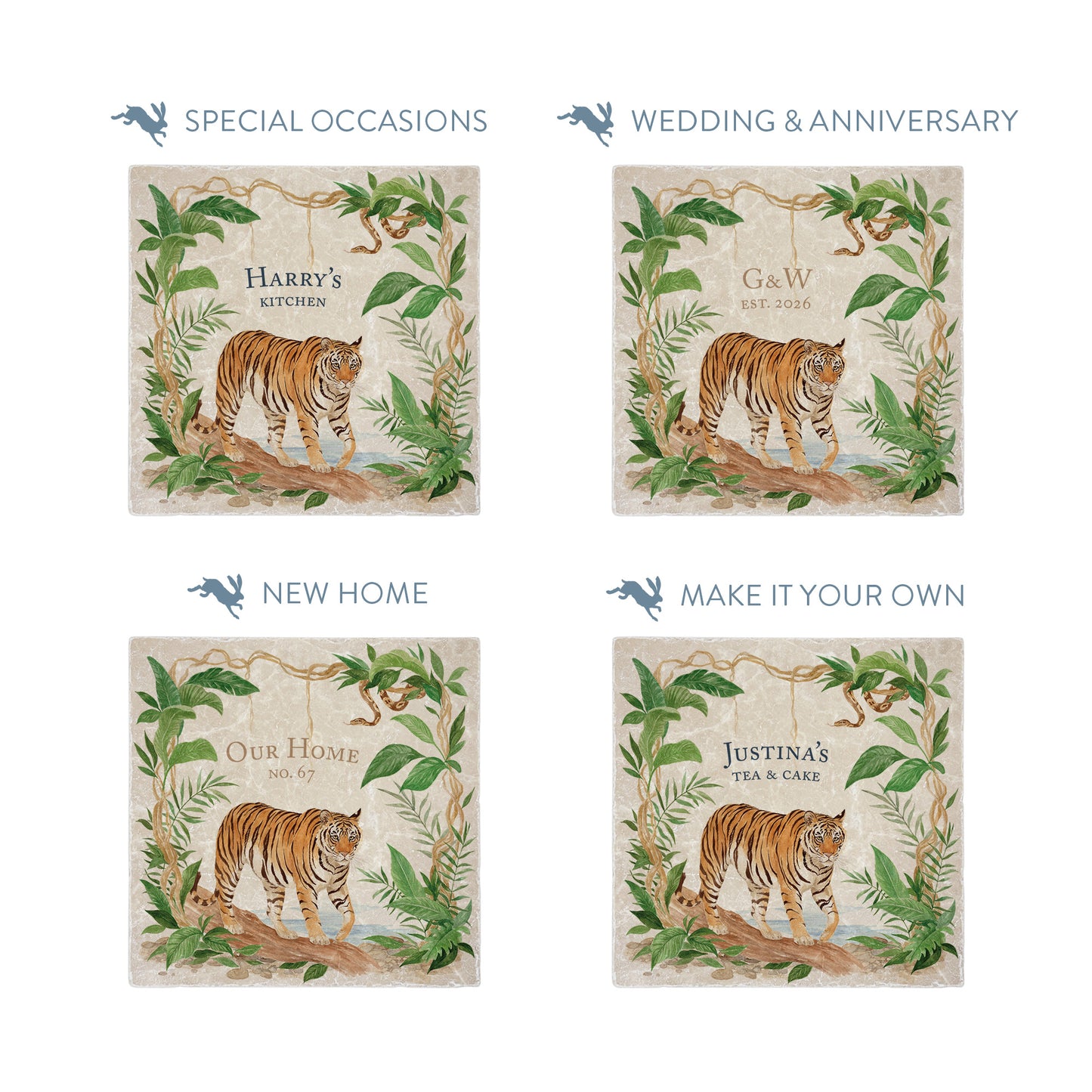 personalised text examples, making your platter truly yours.  