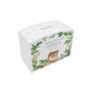 Tiger Prowling through the rainforest  in The Humble Hare classic water colour  style. start your childs saving routine with our unique money boxes. 