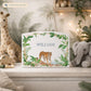 Tiger Prowling through the rainforest  in The Humble Hare classic water colour  style. start your childs saving routine with our unique money boxes. 