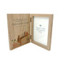 Memorial Solid Oak Photo Frame, personalise with your own message or select from our drop down selection. handmade watercolour paintings, this design features a tool box for the fixer in your life, Perfect for Grandad, Dad, Uncle, Brother