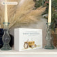 Luxury solid wooden white painted with a Tractor watercolour illustration our urns and Caskets for displaying or burying ashes. Customisable and can be personalised. Perfect funeral memory keepsake urn, for storing ashes for humans and pets. 