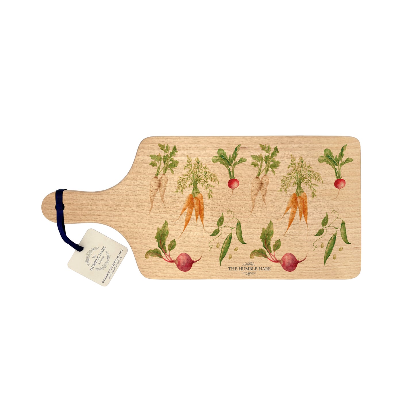 Vegetable Garden on our beech flip chopping board 