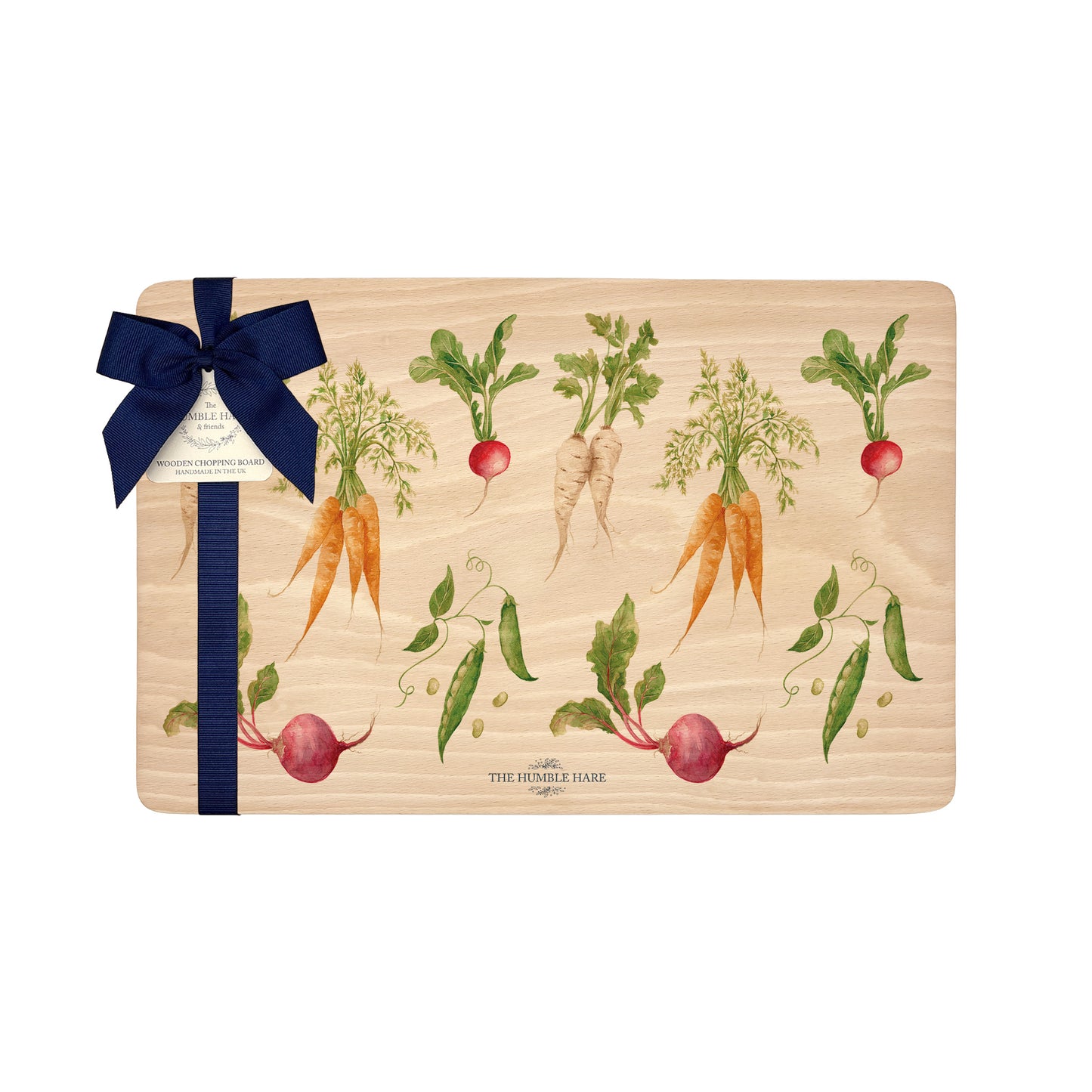 Vegetable Garden style wooden chopping board
